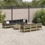 8-piece garden sofa set with impregnated pine wood cushions by , Garden sets - Ref: Foro24-3299330, Price: 664,79 €, Discount: %