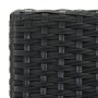 Taburetes de cocina con cojines 2 uds ratán sintético negro de , Sillas de jardín - Ref: Foro24-316668, Precio: 153,25 €, Des...
