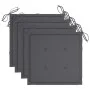 Sillas comedor de jardín y cojines 3 uds madera maciza acacia de , Sillas de jardín - Ref: Foro24-3064347, Precio: 214,00 €, ...