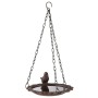 HI Brown Hanging Birdbath 20.5 cm by HI, Birdbaths - Ref: Foro24-435239, Price: 18,13 €, Discount: %