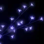Árbol de Navidad 2000 LED luz azul fría flores de cerezo 500 cm de vidaXL, Luces de Navidad - Ref: Foro24-51279, Precio: 305,...
