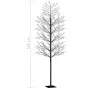 Christmas tree 2000 LED cold blue light cherry blossom flowers 500 cm by vidaXL, Christmas lights - Ref: Foro24-51279, Price:...