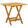 Gartenstuhl mit Fußstütze und Tisch Akazienholz und Textilene von , Liegen - Ref: Foro24-3120442, Preis: 124,59 €, Rabatt: %