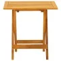 Silla de jardín con reposapiés y mesa madera acacia y textilene de , Tumbonas - Ref: Foro24-3120442, Precio: 124,59 €, Descue...