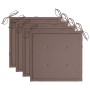 Garten-Esszimmerstühle und Kissen, 3 Stück, massives Akazienholz von , Gartenstühle - Ref: Foro24-3060805, Preis: 255,08 €, R...