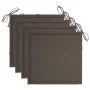 Gartenstühle mit Kissen 4 Einheiten aus massivem Akazienholz von , Gartenstühle - Ref: Foro24-3061184, Preis: 315,47 €, Rabat...