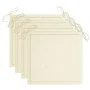 Set de comedor exterior plegable 5 piezas con cojines bambú de , Conjuntos de jardín - Ref: Foro24-3063962, Precio: 264,87 €,...