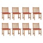 Gartenstühle 8 Einheiten aus Teakholz mit Kissen von , Gartenstühle - Ref: Foro24-3073148, Preis: 1,00 €, Rabatt: %
