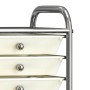 Portable storage cart with 10 white plastic drawers by vidaXL, Cargo forklifts - Ref: Foro24-320403, Price: 62,28 €, Discount: %
