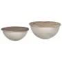 Coffee table set 2 pcs bowl shape solid wood mango by , Coffee table - Ref: Foro24-286561, Price: 237,90 €, Discount: %
