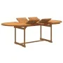 Garden dining set 9 pieces solid acacia wood and textilene by , Garden sets - Ref: Foro24-3279263, Price: 1,00 €, Discount: %