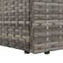 Gartenliege mit grauen synthetischen Rattankissen und Kissen von , Liegen - Ref: Foro24-317110, Preis: 238,20 €, Rabatt: %