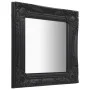 Black baroque style wall mirror 40x40 cm by vidaXL, Mirrors - Ref: Foro24-320307, Price: 36,78 €, Discount: %