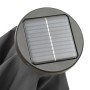 Anthrazitfarbener Aluminium-Sonnenschirm mit LED-Beleuchtung, 200 x 211 cm von , Sonnenschirme - Ref: Foro24-313559, Preis: 9...