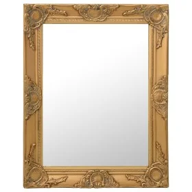 Golden baroque style wall mirror 50x60 cm by vidaXL, Mirrors - Ref: Foro24-320317, Price: 54,89 €, Discount: %
