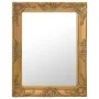 Golden baroque style wall mirror 50x60 cm by vidaXL, Mirrors - Ref: Foro24-320317, Price: 52,56 €, Discount: %