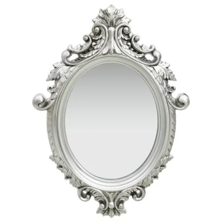 Silver castle style wall mirror 56x76 cm by vidaXL, Mirrors - Ref: Foro24-320358, Price: 67,94 €, Discount: %