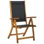 Klappbare Gartenstühle 8 Stk. Massivholz Akazie Textilene von , Gartenstühle - Ref: Foro24-3120456, Preis: 621,71 €, Rabatt: %