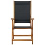 Klappbare Gartenstühle 8 Stk. Massivholz Akazie Textilene von , Gartenstühle - Ref: Foro24-3120456, Preis: 661,07 €, Rabatt: %