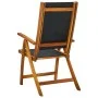 Klappbare Gartenstühle 8 Stk. Massivholz Akazie Textilene von , Gartenstühle - Ref: Foro24-3120456, Preis: 621,71 €, Rabatt: %
