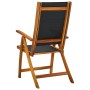 Klappbare Gartenstühle 8 Stk. Massivholz Akazie Textilene von , Gartenstühle - Ref: Foro24-3120456, Preis: 661,07 €, Rabatt: %