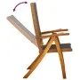 Klappbare Gartenstühle 8 Stk. Massivholz Akazie Textilene von , Gartenstühle - Ref: Foro24-3120456, Preis: 621,71 €, Rabatt: %