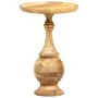 Round side table made of solid mango wood 43x43x66 cm by , Side tables - Ref: Foro24-286471, Price: 153,98 €, Discount: %