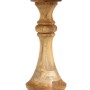 Round side table made of solid mango wood 43x43x66 cm by , Side tables - Ref: Foro24-286471, Price: 156,25 €, Discount: %