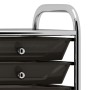 Portable storage cart with 10 black plastic drawers by vidaXL, Cargo forklifts - Ref: Foro24-320402, Price: 62,01 €, Discount: %