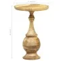Round side table made of solid mango wood 43x43x66 cm by , Side tables - Ref: Foro24-286471, Price: 153,98 €, Discount: %