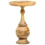 Round side table made of solid mango wood 43x43x66 cm by , Side tables - Ref: Foro24-286471, Price: 153,98 €, Discount: %