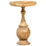 Round side table made of solid mango wood 43x43x66 cm by , Side tables - Ref: Foro24-286471, Price: 156,25 €, Discount: %