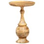 Round side table made of solid mango wood 43x43x66 cm by , Side tables - Ref: Foro24-286471, Price: 156,25 €, Discount: %