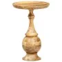 Round side table made of solid mango wood 43x43x66 cm by , Side tables - Ref: Foro24-286471, Price: 153,98 €, Discount: %