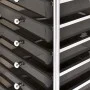 Portable storage cart with 10 black plastic drawers by vidaXL, Cargo forklifts - Ref: Foro24-320402, Price: 60,73 €, Discount: %