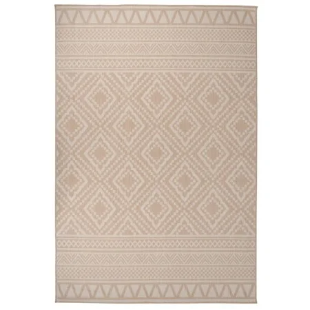 Flachgewebter Outdoor-Teppich mit braunen Streifen 160x230 cm von , Teppiche - Ref: Foro24-340867, Preis: 61,59 €, Rabatt: %