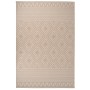 Alfombra de exterior de tejido plano rayas marrones 160x230 cm de , Alfombras - Ref: Foro24-340867, Precio: 70,58 €, Descuent...