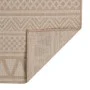 Alfombra de exterior de tejido plano rayas marrones 160x230 cm de , Alfombras - Ref: Foro24-340867, Precio: 60,55 €, Descuent...