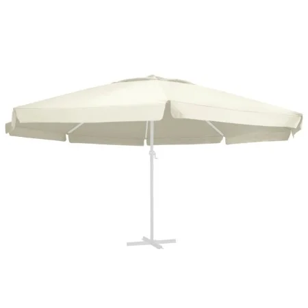 Tela de repuesto para sombrilla color arena 600 cm de , Telas para sombrillas y toldos - Ref: Foro24-312546, Precio: 88,35 €,...