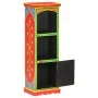 Hand-painted solid mango wood sideboard 40x30x120 cm by , Lockers and storage cabinets - Ref: Foro24-323537, Price: 253,86 €,...