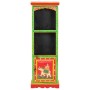 Hand-painted solid mango wood sideboard 40x30x120 cm by , Lockers and storage cabinets - Ref: Foro24-323537, Price: 258,27 €,...