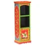 Hand-painted solid mango wood sideboard 40x30x120 cm by , Lockers and storage cabinets - Ref: Foro24-323537, Price: 253,86 €,...