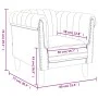 Dreiteilige Sofagarnitur aus blauem Samt von , Sofas - Ref: Foro24-3209217, Preis: 812,83 €, Rabatt: %