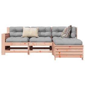 Garden sofa set 4 pieces solid Douglas fir wood by , Garden sets - Ref: Foro24-3250770, Price: 264,77 €, Discount: %