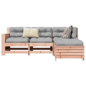 Garden sofa set 4 pieces solid Douglas fir wood by , Garden sets - Ref: Foro24-3250770, Price: 261,36 €, Discount: %