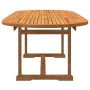 Garden dining set 7 pieces solid acacia wood and textilene by , Garden sets - Ref: Foro24-3279262, Price: 816,30 €, Discount: %
