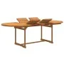 Juego comedor de jardín 7 pzas madera maciza acacia y textileno de , Conjuntos de jardín - Ref: Foro24-3279262, Precio: 798,5...