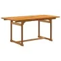 Juego comedor de jardín 7 pzas madera maciza acacia y textileno de , Conjuntos de jardín - Ref: Foro24-3279269, Precio: 663,7...