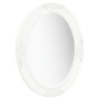 White baroque style wall mirror 50x60 cm by vidaXL, Mirrors - Ref: Foro24-320348, Price: 52,86 €, Discount: %