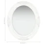 Espejo de pared estilo barroco blanco 50x60 cm de vidaXL, Espejos - Ref: Foro24-320348, Precio: 52,18 €, Descuento: %